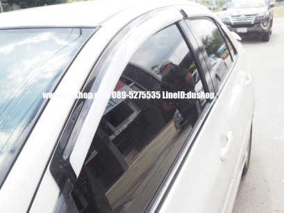 กันสาดสีขาวตรงรุ่น Toyota Vios 2007-2010