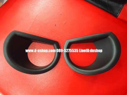 ครอบไฟตัดหมอกดำด้านตรงรุ่น Chevrolet Colorado new 2016