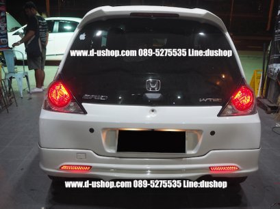 ไฟทับทิมกันชนหลังแดง LED มีไฟ Honda Brio