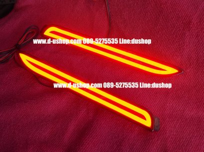 ไฟทับทิมกันชนหลัง มีไฟบาร์LED Toyota Camry 07-10