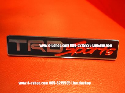 โลโก้ TRD Sportivo แท้ติดกระจังหน้าสำหรับโตโยต้าทุกรุ่น