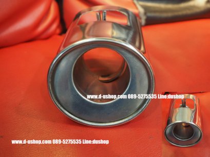 ปลายท่อสแตนเลสกลมใหญ่ สำหรับ SUV ทุกรุ่น