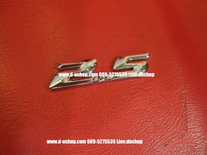 โลโก้ 2.5 โครเมียมเล็ก สำหรับ ISUZU