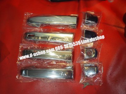 ครอบมือเปิดประตูโครเมียมตรงรุ่น Toyota Sienta (Top)