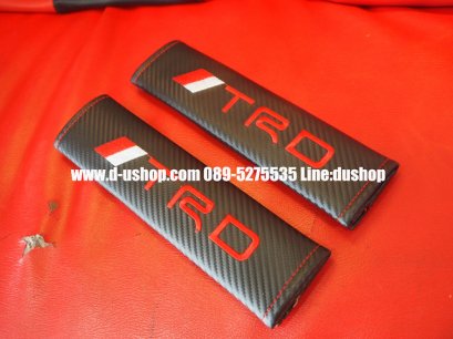 คาดเบลล์เคฟล่าโลโก้ TRD ปักแดง สำหรับรถทุกรุ่น