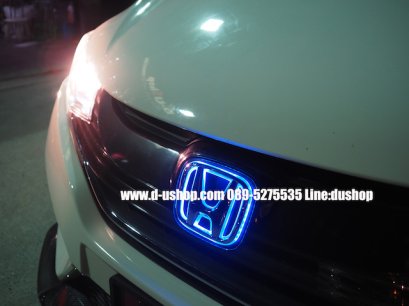 โลโก้มีไฟแท้ สำหรับHonda Jazz All New  มาพร้อมฐานโลโก้แท้