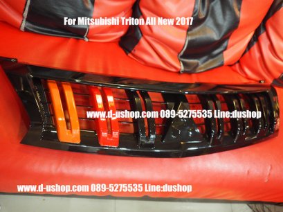 กระจังหน้าดำเงา Ralliart ตรงรุ่น Mitsubishi Triton All New 2016