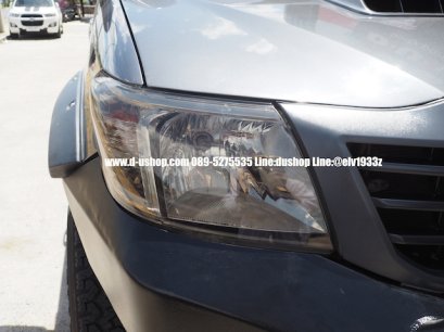 หุ้มฟิล์มไฟหน้าสีชา Toyota Vigo Champ