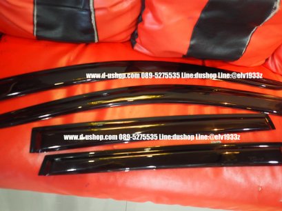 กันสาดสีดำตรงรุ่น Honda CRV All New 2017