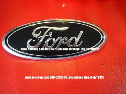 โลโก้หน้าFord ใหญ่สีดำ