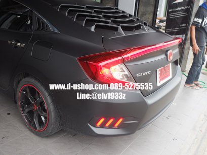 ทับทิมท้ายแดงRS LEDตรงรุ่น Honda Civic All New 2016