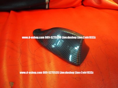 คีบฉลามเสาอากาศหลอกเคฟล่าล้วนสำหรับรถทุกรุ่น