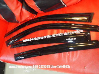 กันสาดสีดำตรงรุ่น MGGS