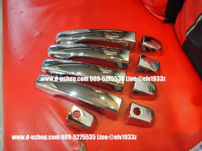 ครอบมือเปิดประตูโครเมียมตรงรุ่น MGGS (รุ่นไม่ท็อป)