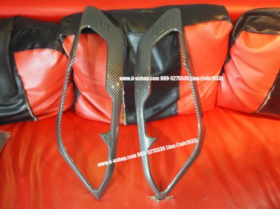 ครอบไฟหน้าเคฟล่าล้วนตรงรุ่น Toyota Fortuner2011