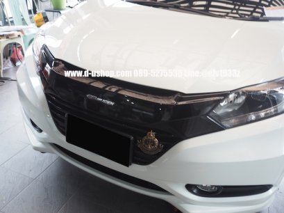 กระจังหน้าดำเงาตรงรุ่น Honda HRV 2015 ทรง Mugen