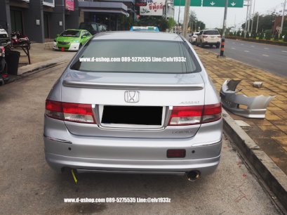 สปอยเลอร์ทรงแนบ ตรงรุ่น Honda Accord 03-07 (ปลาวาฬ)