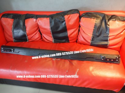 กันรอยท้ายดำผิวส้มมีไฟLED ตรงรุ่น Ford Ranger All New 2012-17