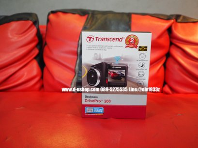 กล้องบันทึกรถยนต์ Transcend รุ่น DrivePro 200