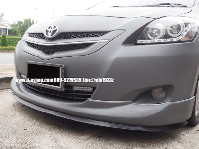 ลิ้นหน้ากันกระแทกดำด้าน สไตล์ญี่ปุ่น สำหรับรถทุกรุ่น