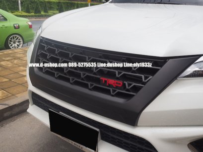 กระจังหน้าแต่งดำด้านสไตล์TRD ตรงรุ่นToyota Fortuner All New 2015