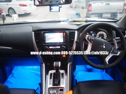 บริการติดตั้งไฟส่องใต้เท้า สำหรับรถ Mitsubishi Pajero All new