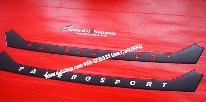  Brow under the front bumper with the logo matches the Mitsubishi Pajero All New 2019.(copy)