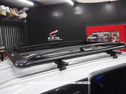 Oblique roof rack size 100X130 bronze with black corners for Pajero Sport All New 2019(copy)