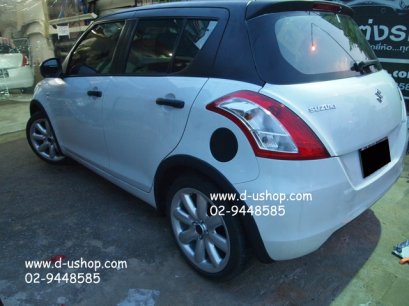 คิ้วโป่งล้อดำด้าน Suzuki Swift Eco Car 2012