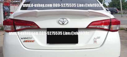 Spoiler for Toyota Yaris All New model, attached style