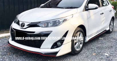 ชุดแต่งรอบคัน Toyota Yaris ATIV 2017-2018 รุ่น 5ประตู ทรง GTS