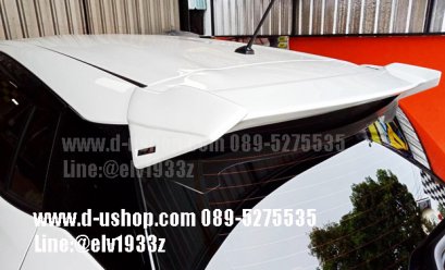 สปอยเลอร์หลังตรงรุ่นร Toyota Yaris ATIV 2017-2018 รุ่น 5ประตู ทรง GTS