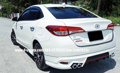 ชุดแต่งรอบคัน Toyota Yaris ATIV 2017-2018 ทรง Sport V2 (รุ่น4ประตู) ซีดาน