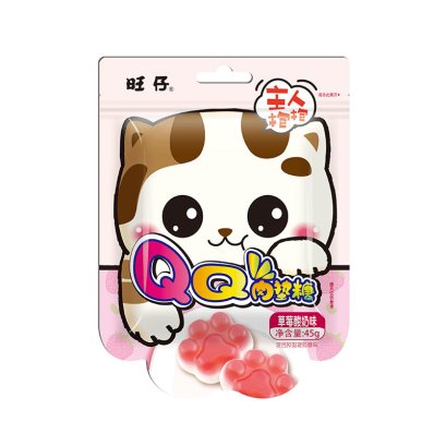 เยลลี่นมเปรี้ยวเหมี่ยวเหมี่ยว รสสตอเบอร์รี่  (ตราว่างว่าง) 45g