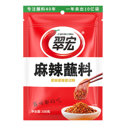 翠宏 麻辣蘸料 100g