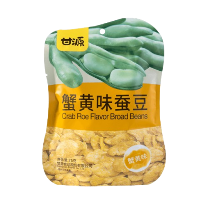 ถั่วปากอ้า รสไข่ปู ตรากัมหยวน 75 g