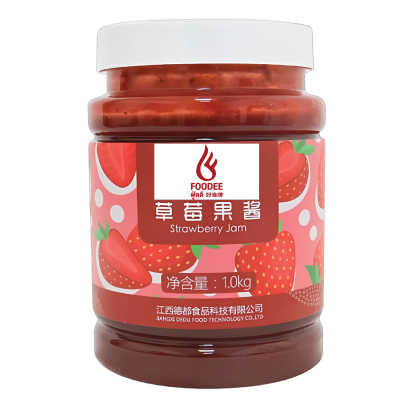 ไซรัปแยมผลไม้ สตอเบอร์รี่ ตราฟู้ดดี 1 kg