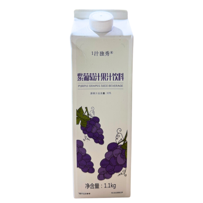 ไซรัปน้ำผลไม้ องุ่นม่วง ตราฟู้ดดี 1.1 kg