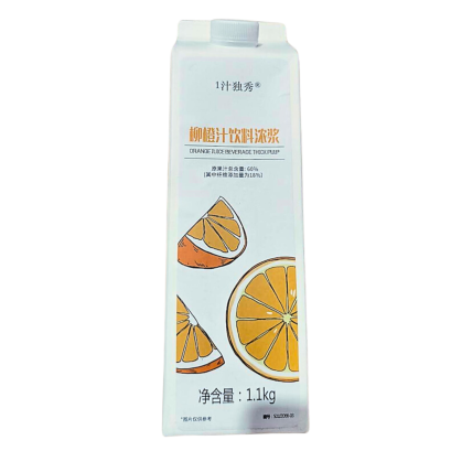 ไซรัปน้ำผลไม้ ส้ม ตราฟู้ดดี 1.1kg