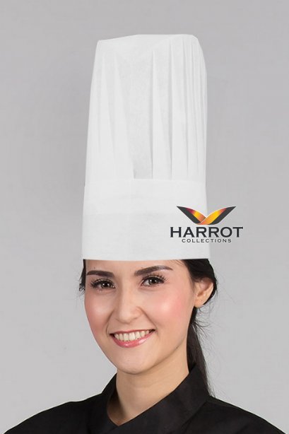 White Paper Chef Hat 11 inches