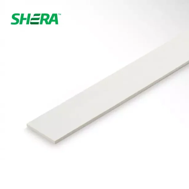 ไม้ระแนงเฌอร่า รุ่นขอบตรง ผิวเรียบ สีธรรมชาติ 0.8x7.5x300 ซม.