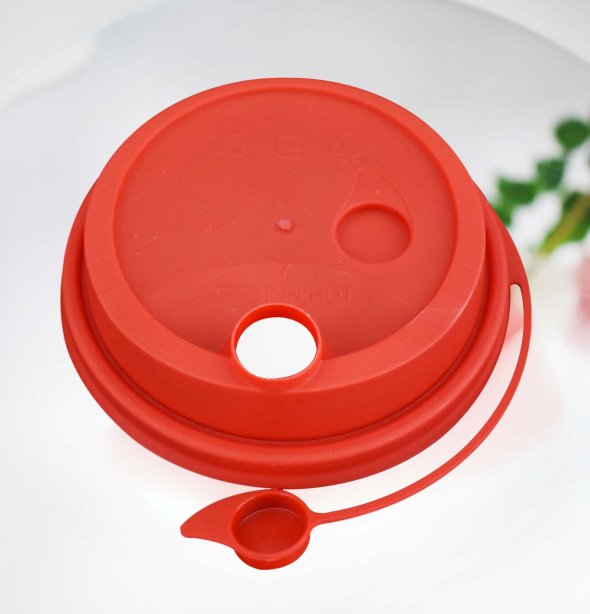 ฝาสายคาด แดงด้าน