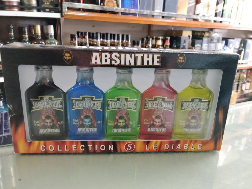 Absinthe Diable Set 20cl 