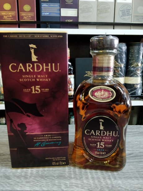 Cardhu 15 Year Old (70cl, 40%)