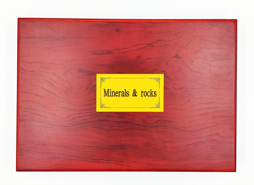 ตัวอย่างหิน แร่ 50 ตัวอย่าง (กล่องไม้)