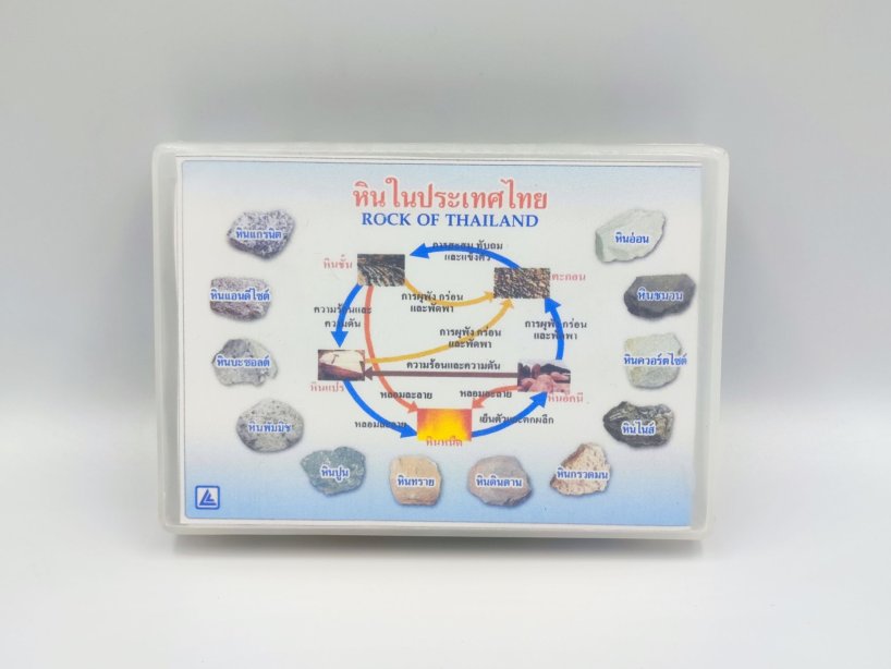 ตัวอย่างหิน 12 ชนิด