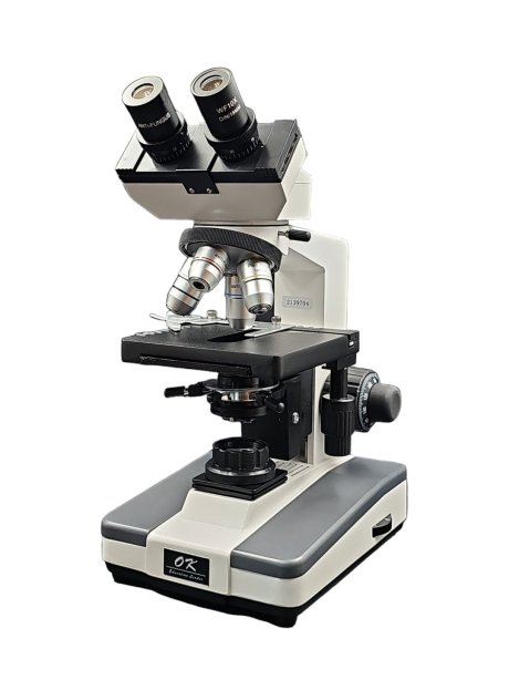 กล้องจุลทรรศน์ชนิดกระบอกตาคู่  รุ่น XSZ - 135LED  กำลังขยาย  40 - 1500  เท่า  ( กระเป๋าอลูมิเนียม )