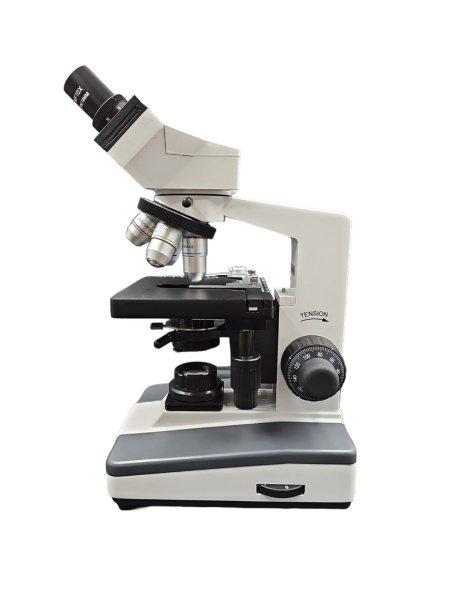 กล้องจุลทรรศน์ชนิดกระบอกตาคู่  รุ่น XSZ - 135D  กำลังขยาย  40 - 1500  เท่า  ( กระเป๋าอลูมิเนียม )