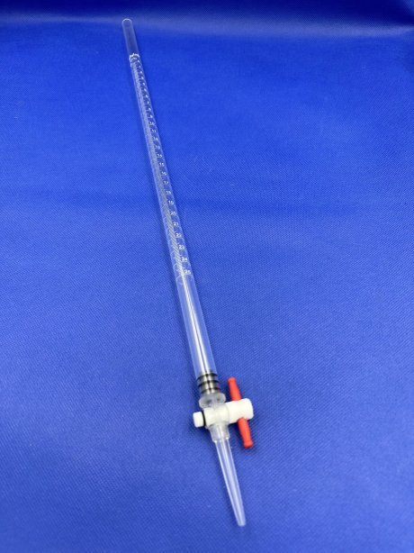 บิวเรตพลาสติกก๊อก Teflon