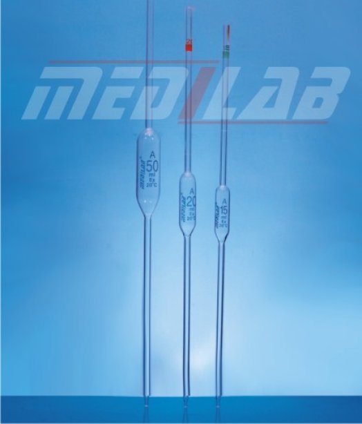 ปิเปตชนิดกระเปาะ Pipette, Volumetric, One Mark, Class-AS